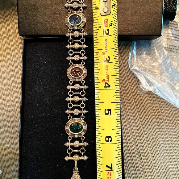 Exquisite Ancient Coin Bracelet - Picture 3 of 5